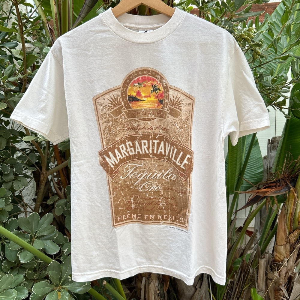 Margaritaville White Short Sleeve Graphic Tee